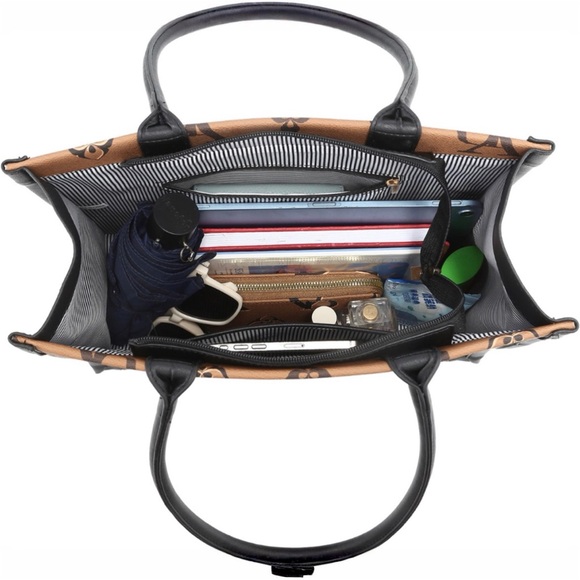 NEW 3PC Fashion Monogram Tote Set - Picture 4 of 6